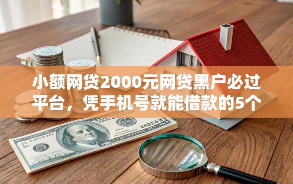 小额网贷2000元网贷黑户必过平台，凭手机号就能借款的5个平台介绍