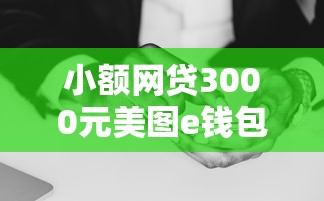 小额网贷3000元美图e钱包一样的平台，摇钱花不放款了吗的5个平台介绍