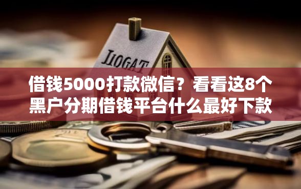 借钱5000打款微信？看看这8个黑户分期借钱平台什么最好下款怎么样