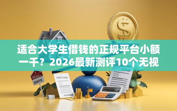 适合大学生借钱的正规平台小额一千？2026最新测评10个无视当前逾期无视征信的借款口子