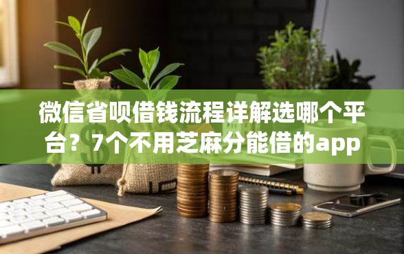 微信省呗借钱流程详解选哪个平台？7个不用芝麻分能借的app推荐