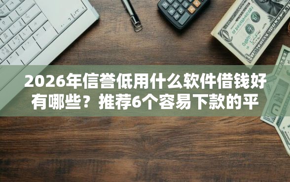 2026年信誉低用什么软件借钱好有哪些？推荐6个容易下款的平台