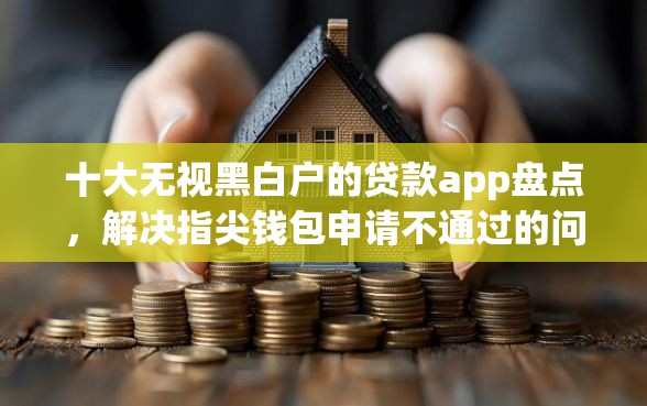 十大无视黑白户的贷款app盘点，解决指尖钱包申请不通过的问题
