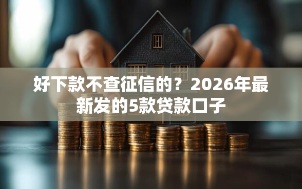 好下款不查征信的？2026年最新发的5款贷款口子