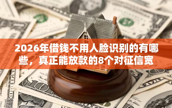 2026年借钱不用人脸识别的有哪些,真正能放款的8个对征信宽松的网贷平台推荐 2026年借钱不用人脸识别的有哪些,真正能放款的8个对征信宽松的网贷平台推荐