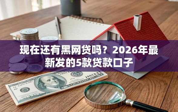 现在还有黑网贷吗？2026年最新发的5款贷款口子