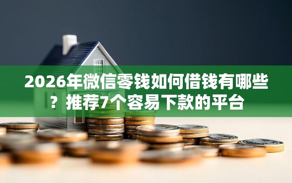 2026年微信零钱如何借钱有哪些?推荐7个容易下款的平台 2026年微信零钱如何借钱有哪些?推荐7个容易下款的平台