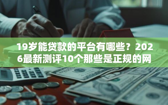 19岁能贷款的平台有哪些？2026最新测评10个那些是正规的网贷平台