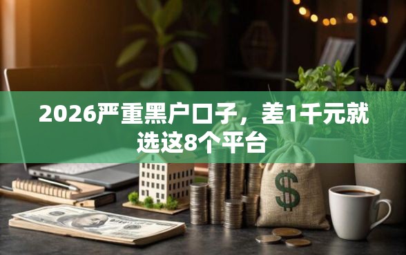 2026严重黑户口子,差1千元就选这8个平台 2026严重黑户口子,差1千元就选这8个平台