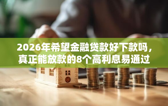 2026年希望金融贷款好下款吗,真正能放款的8个高利息易通过的贷款平台呢推荐 2026年希望金融贷款好下款吗,真正能放款的8个高利息易通过的贷款平台呢推荐