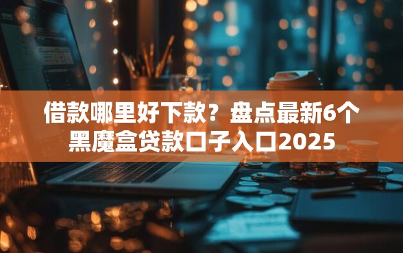 借款哪里好下款？盘点最新6个黑魔盒贷款口子入口2025
