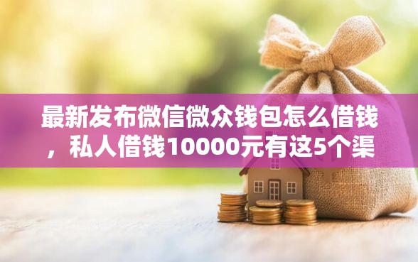 最新发布微信微众钱包怎么借钱,私人借钱10000元有这5个渠道 最新发布微信微众钱包怎么借钱,私人借钱10000元有这5个渠道