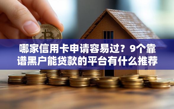哪家信用卡申请容易过？9个靠谱黑户能贷款的平台有什么推荐