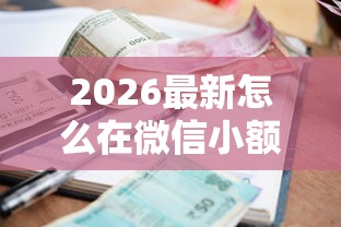 2026最新怎么在微信小额借钱，总结十个15岁贷款平台！
