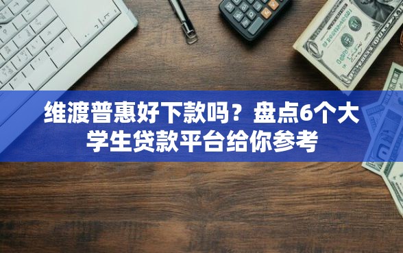 维渡普惠好下款吗？盘点6个大学生贷款平台给你参考