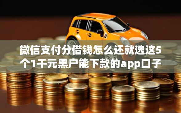 微信支付分借钱怎么还就选这5个1千元黑户能下款的app口子