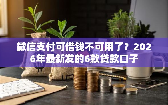 微信支付可借钱不可用了？2026年最新发的6款贷款口子