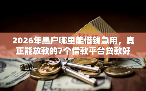 2026年黑户哪里能借钱急用,真正能放款的7个借款平台贷款好通过推荐 2026年黑户哪里能借钱急用,真正能放款的7个借款平台贷款好通过推荐
