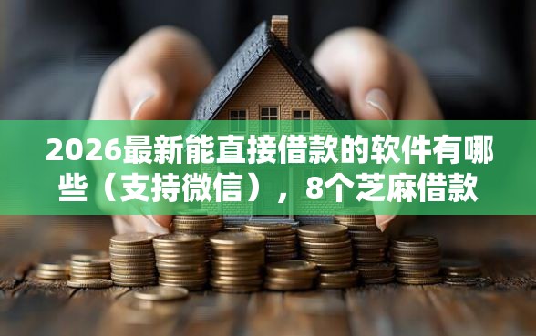 2026最新能直接借款的软件有哪些（支持微信），8个芝麻借款实时到账速借口子无私分享
