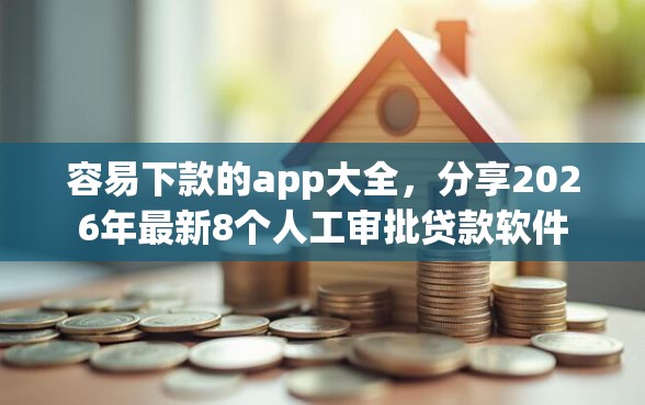 容易下款的app大全，分享2026年最新8个人工审批贷款软件