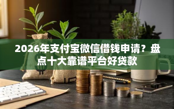2026年支付宝微信借钱申请？盘点十大靠谱平台好贷款
