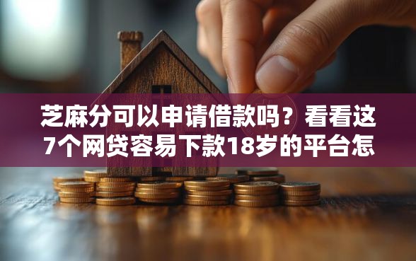 芝麻分可以申请借款吗？看看这7个网贷容易下款18岁的平台怎么样