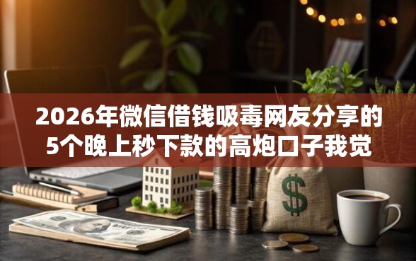 2026年微信借钱吸毒网友分享的5个晚上秒下款的高炮口子我觉得不错！