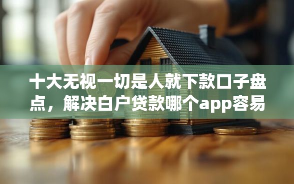 十大无视一切是人就下款口子盘点，解决白户贷款哪个app容易下款的问题