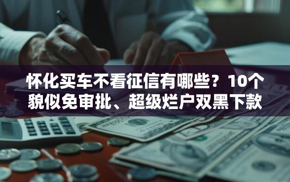 怀化买车不看征信有哪些？10个貌似免审批、超级烂户双黑下款口子合集