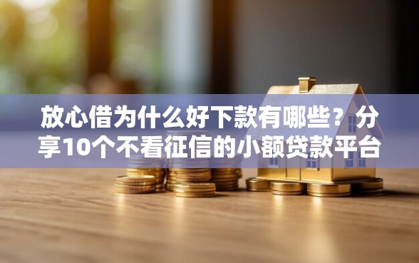 放心借为什么好下款有哪些？分享10个不看征信的小额贷款平台