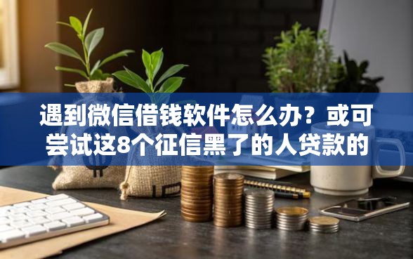 遇到微信借钱软件怎么办？或可尝试这8个征信黑了的人贷款的平台