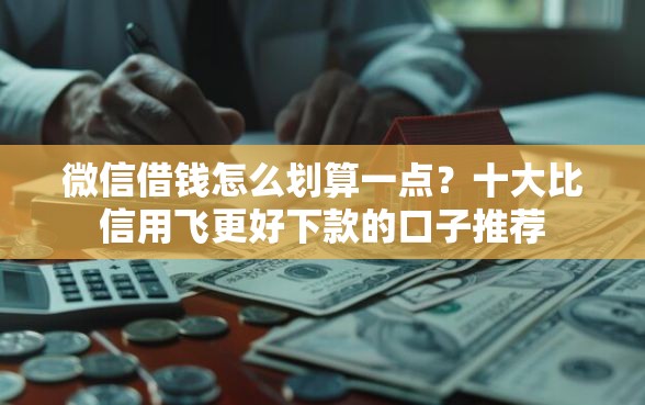 微信借钱怎么划算一点？十大比信用飞更好下款的口子推荐