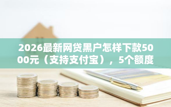 2026最新网贷黑户怎样下款5000元（支持支付宝），5个额度高的贷款平台无私分享