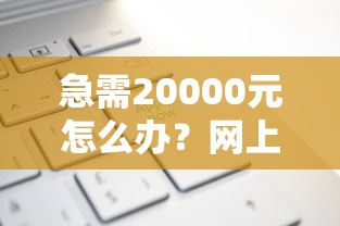 急需20000元怎么办？网上申请征信报告试试这7个无门槛平台