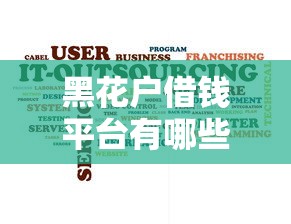 黑花户借钱平台有哪些软件有哪些？分享8个高额贷款平台