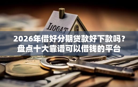 2026年借好分期贷款好下款吗？盘点十大靠谱可以借钱的平台
