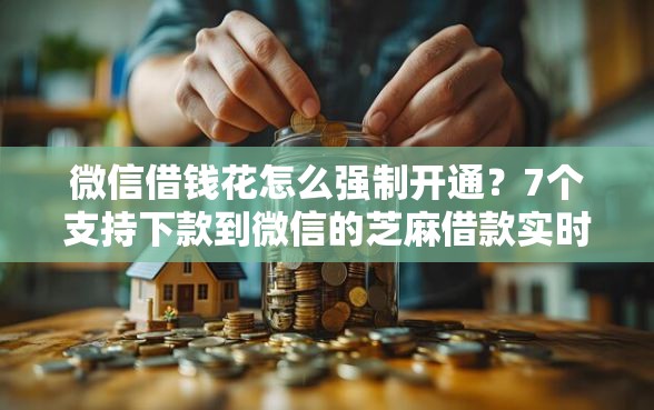 微信借钱花怎么强制开通？7个支持下款到微信的芝麻借款实时到账速借平台
