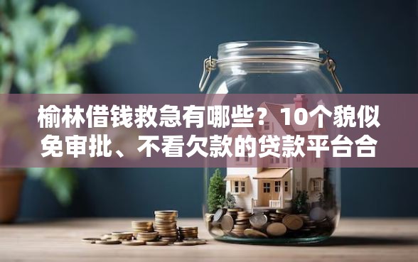 榆林借钱救急有哪些？10个貌似免审批、不看欠款的贷款平台合集