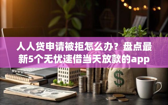 人人贷申请被拒怎么办？盘点最新5个无忧速借当天放款的app