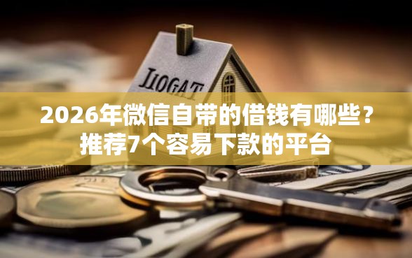 2026年微信自带的借钱有哪些？推荐7个容易下款的平台