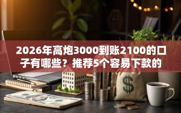 2026年高炮3000到账2100的口子有哪些？推荐5个容易下款的平台