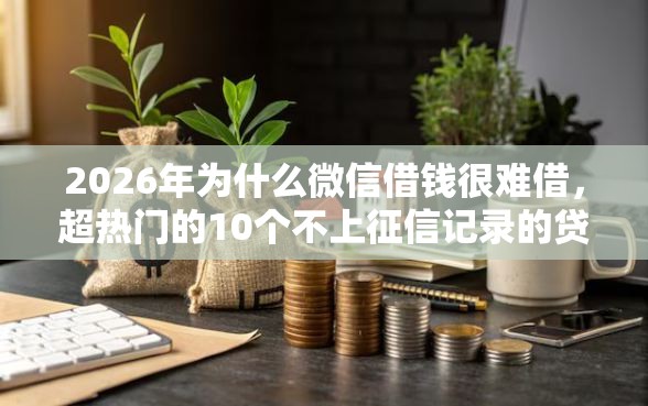 2026年为什么微信借钱很难借，超热门的10个不上征信记录的贷款平台推荐