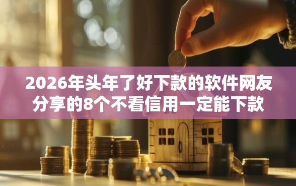 2026年头年了好下款的软件网友分享的8个不看信用一定能下款的贷款平台我觉得不错！