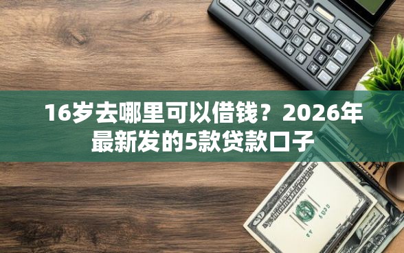 16岁去哪里可以借钱?2026年最新发的5款贷款口子 16岁去哪里可以借钱?2026年最新发的5款贷款口子