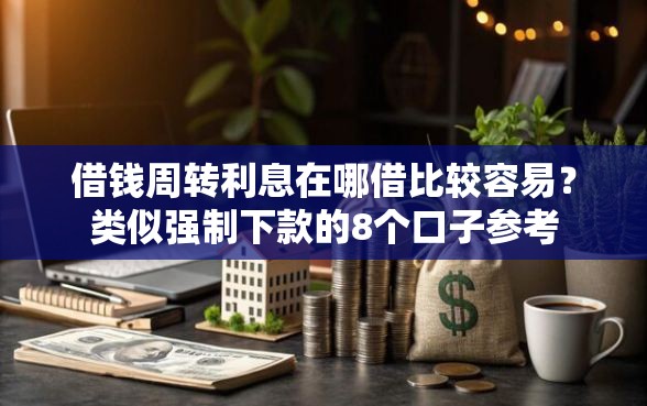 借钱周转利息在哪借比较容易？类似强制下款的8个口子参考