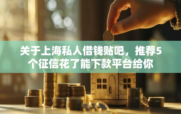 关于上海私人借钱贴吧，推荐5个征信花了能下款平台给你
