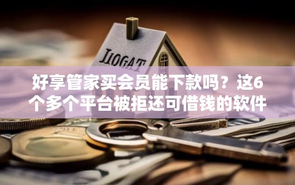 好享管家买会员能下款吗？这6个多个平台被拒还可借钱的软件值得一试
