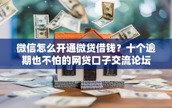 微信怎么开通微贷借钱？十个逾期也不怕的网贷口子交流论坛