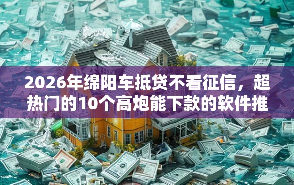 2026年绵阳车抵贷不看征信，超热门的10个高炮能下款的软件推荐