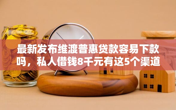 最新发布维渡普惠贷款容易下款吗，私人借钱8千元有这5个渠道